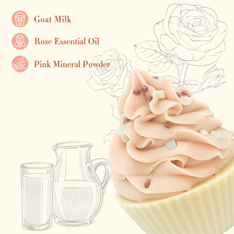 ROSE GOAT MILK SOAP